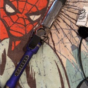 Ion brand Purple and Silver Curling Iron